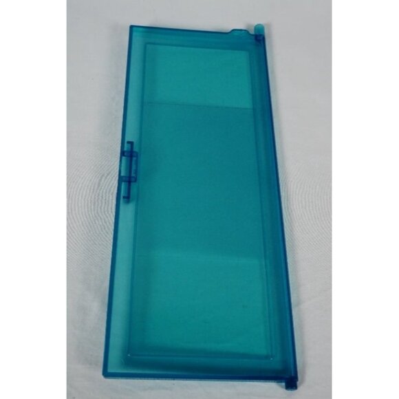 2021 Barbie Dreamhouse REPLACEMENT PART - Clear Blue Bathroom Shower Door - Picture 2 of 3